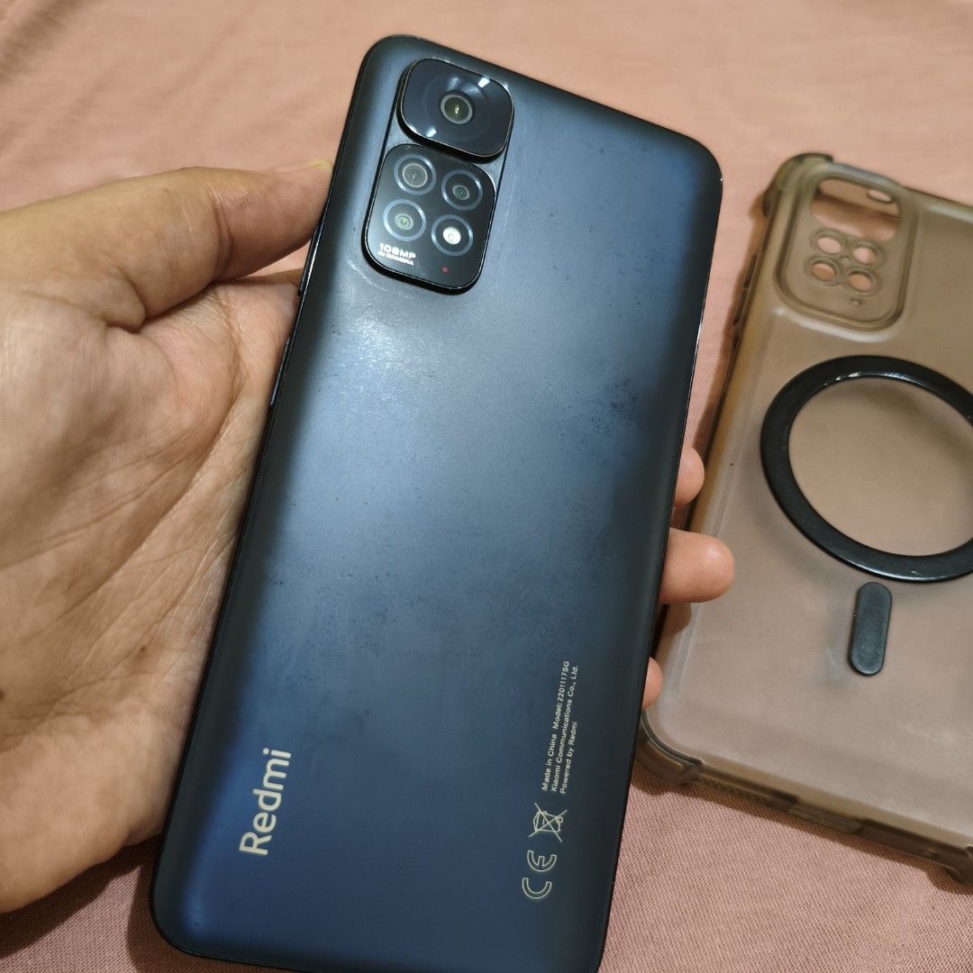 REDMI NOTE 11S 4G 8GB RAM/128GB ROM (Category: Xiaomi) located in Manila. Submitted by swiftmountain_821926 (Listing ID 1457039237, Image 3). Description: FOR SALE ONLY ‼️ ORIGINAL ALL PARTS NEVER BEEN REPAIRED 💯 NO ISSUE!!! 𝗥𝗘𝗠𝗗𝗜 𝗡𝗢𝗧𝗘 𝟭𝟭s 𝟭𝟮𝟴𝗚𝗕|📲 SPECS: ✨128GB STORAGE ✨8GB+4GB RAM ✨ANDROID 13 ✨CPU. octa core Max 2.05GHz ✨5000MAH BATTERY CAPACITY ✨FINGERPRINT WORKING ✨108MP BACK CAM ✨16MP FRONT CAM ✨TYPE C | UNIT ONLY 🔸NAPAKA T