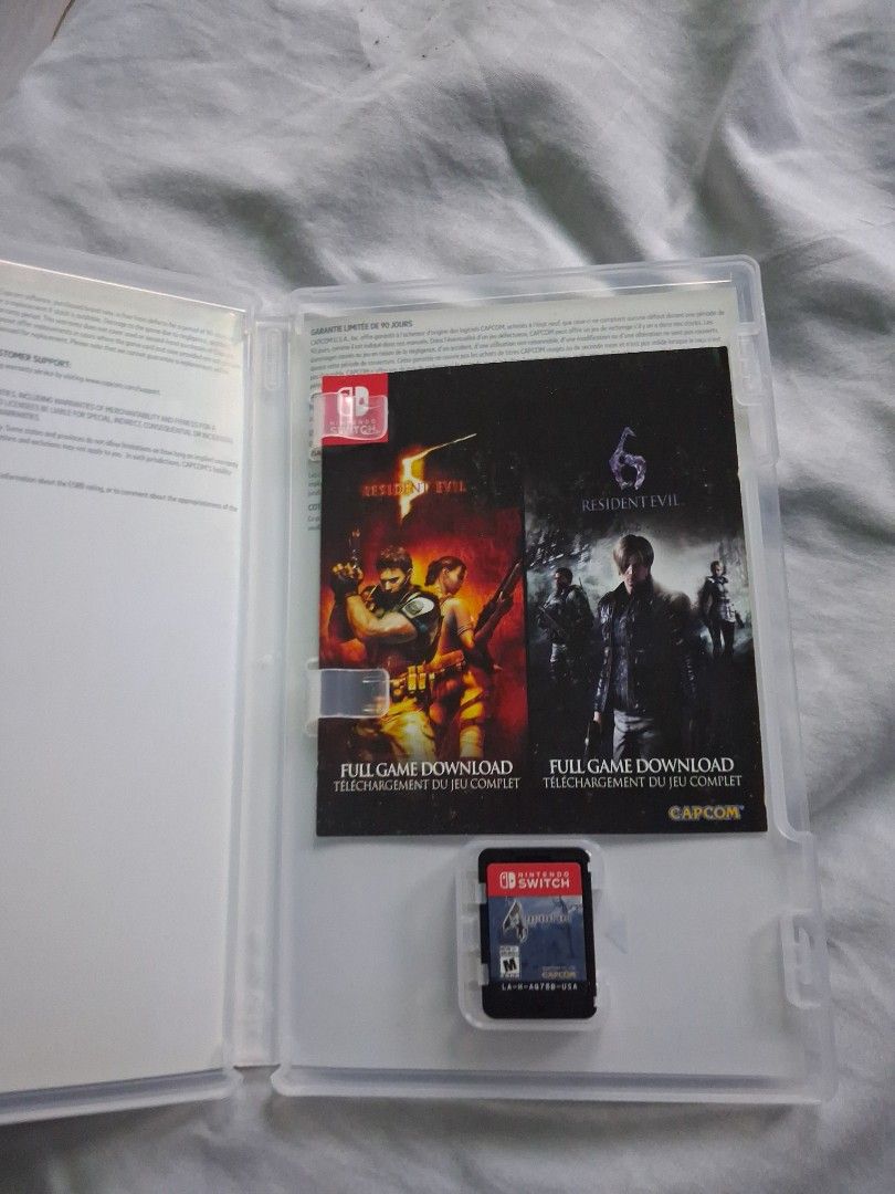 Resident Evil Triple Pack Nintendo (USED) (Category: Nintendo) located in Manila. Submitted by swiftearth.da7338 (Listing ID 1457035305, Image 3). Description: I don't really play anymore so I'm selling it.
