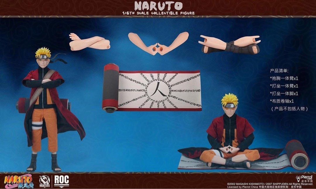 ROCKETTOYS Naruto and Minato (Category: Figurines & Statues) located in Makati City. Submitted by .zel. (Listing ID 1456980929, Image 2). Description: ROCKETTOYS Naruto and Minato PO Pasalo LIMITED SLOTS ONLY for those who missed 3.26 DL ROCKETTOYS ROC-011 1/6 Naruto Shippuden: Uzumaki Naruto [Sage Mode Ver.] + Accessory Pack P.O. Price: Php 22,950 Downpayment: Php 10,300 Estimated Release: Q2-Q3 2027 Available Slot: 3*>2* ROCKETTOYS ROC-016 1/6 