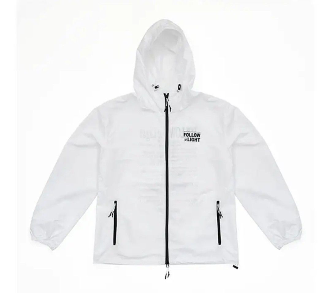 SEVENTEEN | FOLLOW THE LIGHT WINDBREAKER (Category: Coats, Jackets and Outerwear) located in Baguio. Submitted by ysaaabiz (Listing ID 1457025408, Image 2). Description: WINDBREAKER only — size : medium — material : 100% polyester — washed but never used — no pc, bought as tingi — nego rfs: wrong size, too big 🔗 dm or make offer to claim! mop : gcash mod : direct jnt (c/o buyer).