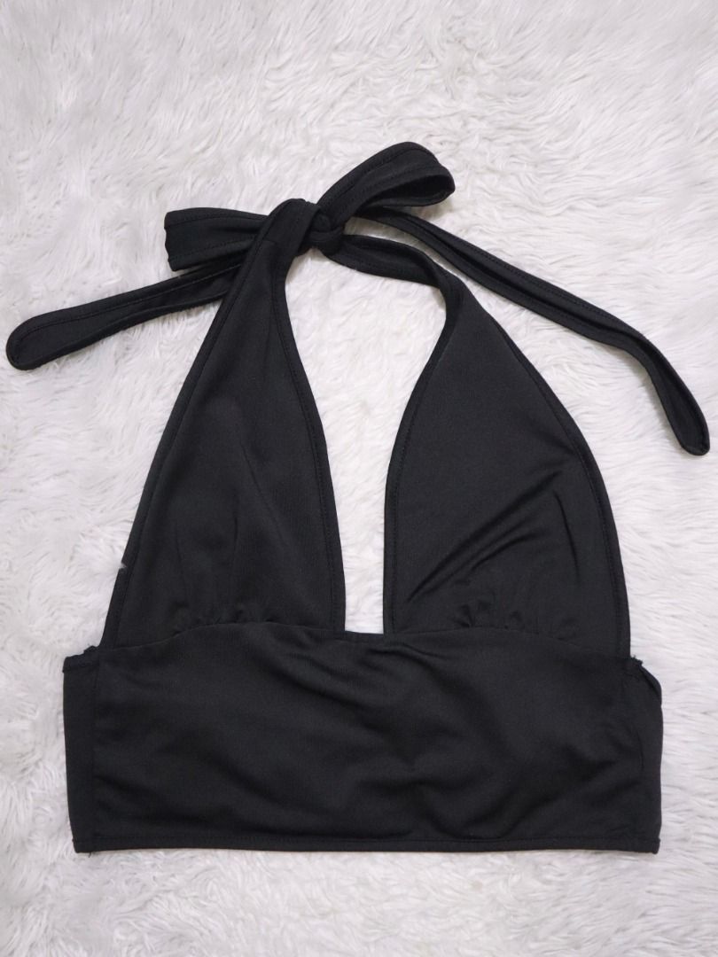 SHEIN Black Backless Halter Top (Category: Others Tops) located in Marikina City. Submitted by whatever.chula (Listing ID 1457112731, Image 2). Description: 🤍 S on Tag, Fits S - M 🚫 No Issue 🎀 RFS: Decluttering .