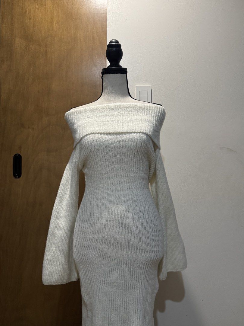SHEIN Sweater Maxi Dress (Category: Dresses) located in Paranaque City. Submitted by lovedbyag (Listing ID 1457135383, Image 1). Description: - brand new - was supposed to wear this for a paris trip but hindi ko nasuot hahaha.