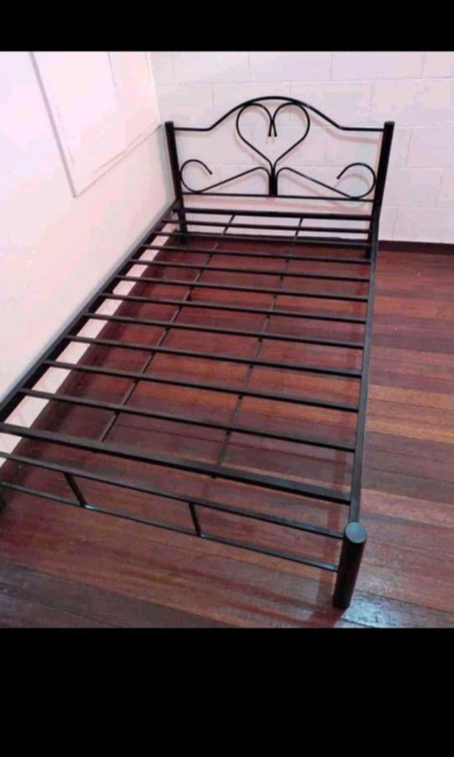 Single bed frame (Category: Bed Frames & Mattresses) located in Manila. Submitted by carriemorl14080 (Listing ID 1457028947, Image 3). Description: Product details of bed double PLEASE CONTACT MY NUMBER PAG DI PO KAYO NAREPLAYAN SA CAROUSELL 799 starting price up !!!! 09206602624 ✅ BRAND NEW ✅ HEAVY DUTY ✅ SINGLE TYPE ✅ STEEL FRAME ALSO AVAILABLE ✅ ORDINARY FOAM ✅ URATEX FOAM ??FOR YOU? ✅ ROOM FOR RENT ✅ CONDO ✅ BARRACKS ✅ APARTMENT ✅ STUDIO TYPE