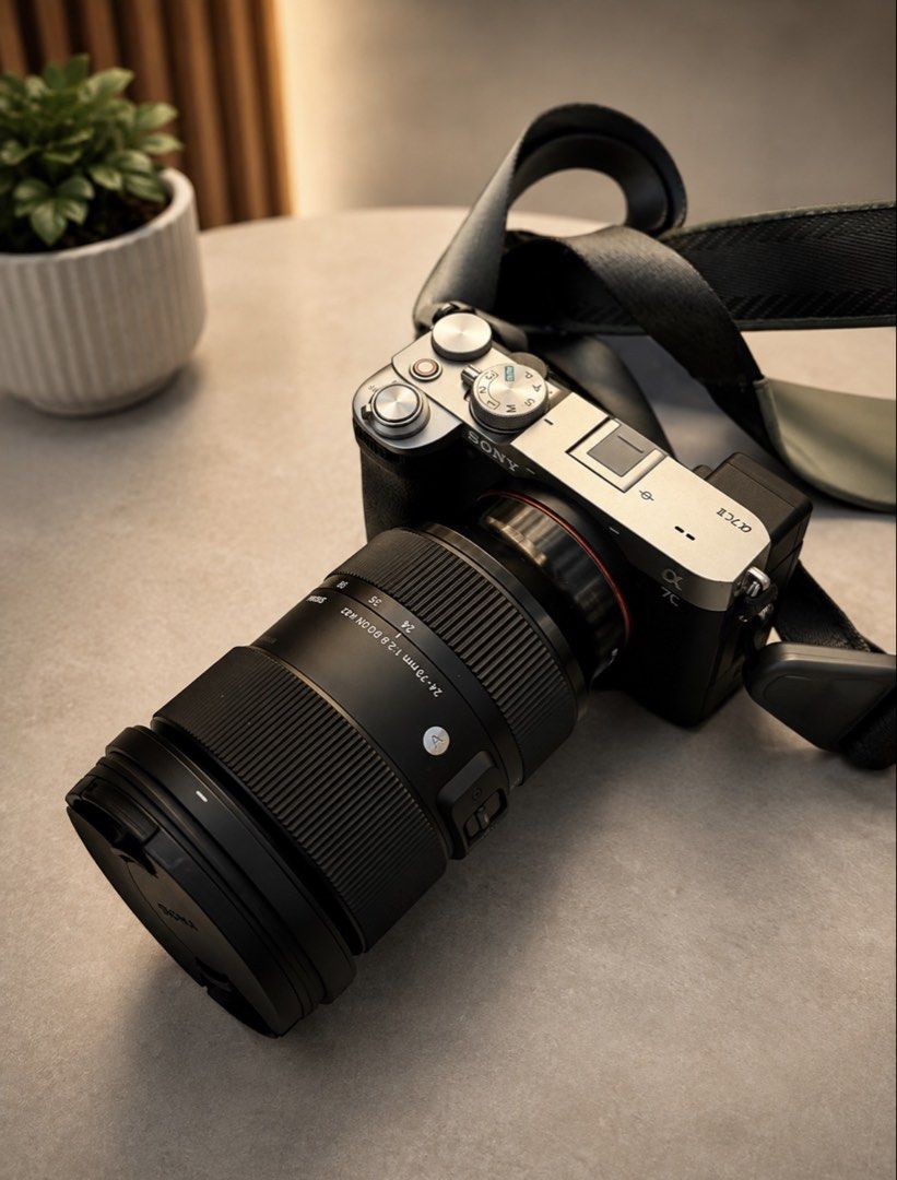 Sony Alpha a7C Mirrorless Camera with Sigma 24-70mm Lens (Category: Cameras) located in Mandaluyong City. Submitted by _sneakerlab (Listing ID 1457064101, Image 3). Description: 📸 FOR SALE: Sony A7C II + Sigma 24-70mm F2.8 DG DN Art V1 Selling my Sony A7C II paired with the Sigma 24-70mm F2.8 DG DN Art (V1) for Sony E-mount. ✨ Camera: Sony A7C II 🔭 Lens: Sigma 24-70mm F2.8 DG DN Art V1 📍 Mount: Sony E-mount Condition: • Well-maintained and ful
