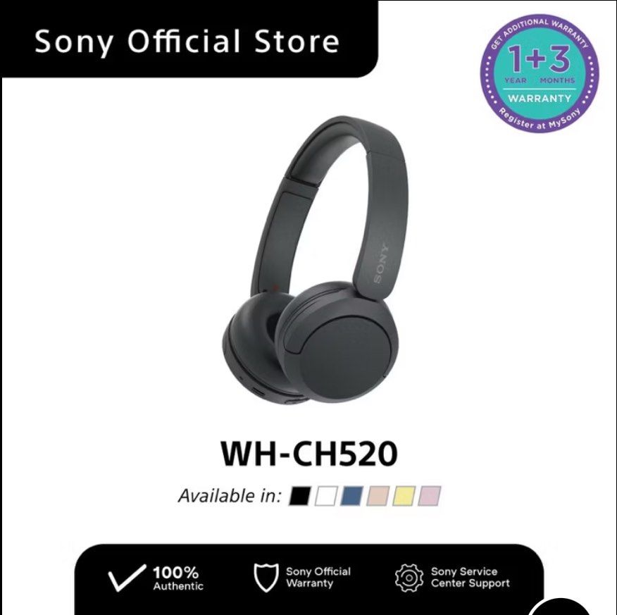 SONY HEADPHONE CH520 WIRELESS (Category: Headphones & Headsets) located in Manila. Submitted by meyang_ (Listing ID 1457091610, Image 2). Description: ALL WORKING I BOUGHT IT FOR 2.2k RFS: WILL UPGRADE PM FOR MORE DEETS 🤍🤍.