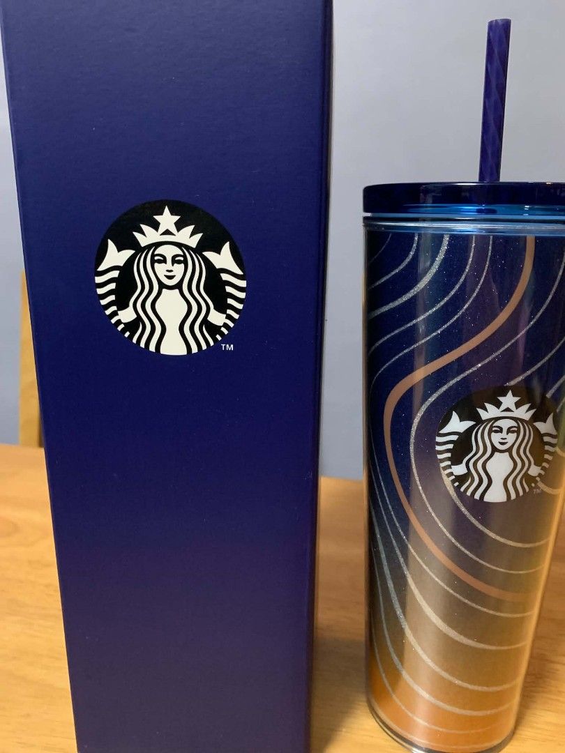 Starbucks 2025 Tradition Indigo Cold Cup (Category: Water Bottles & Tumblers) located in Cainta. Submitted by akosijoan (Listing ID 1457133756, Image 2). Description: Brand New Starbucks Tradition Indigo Cold Cup.