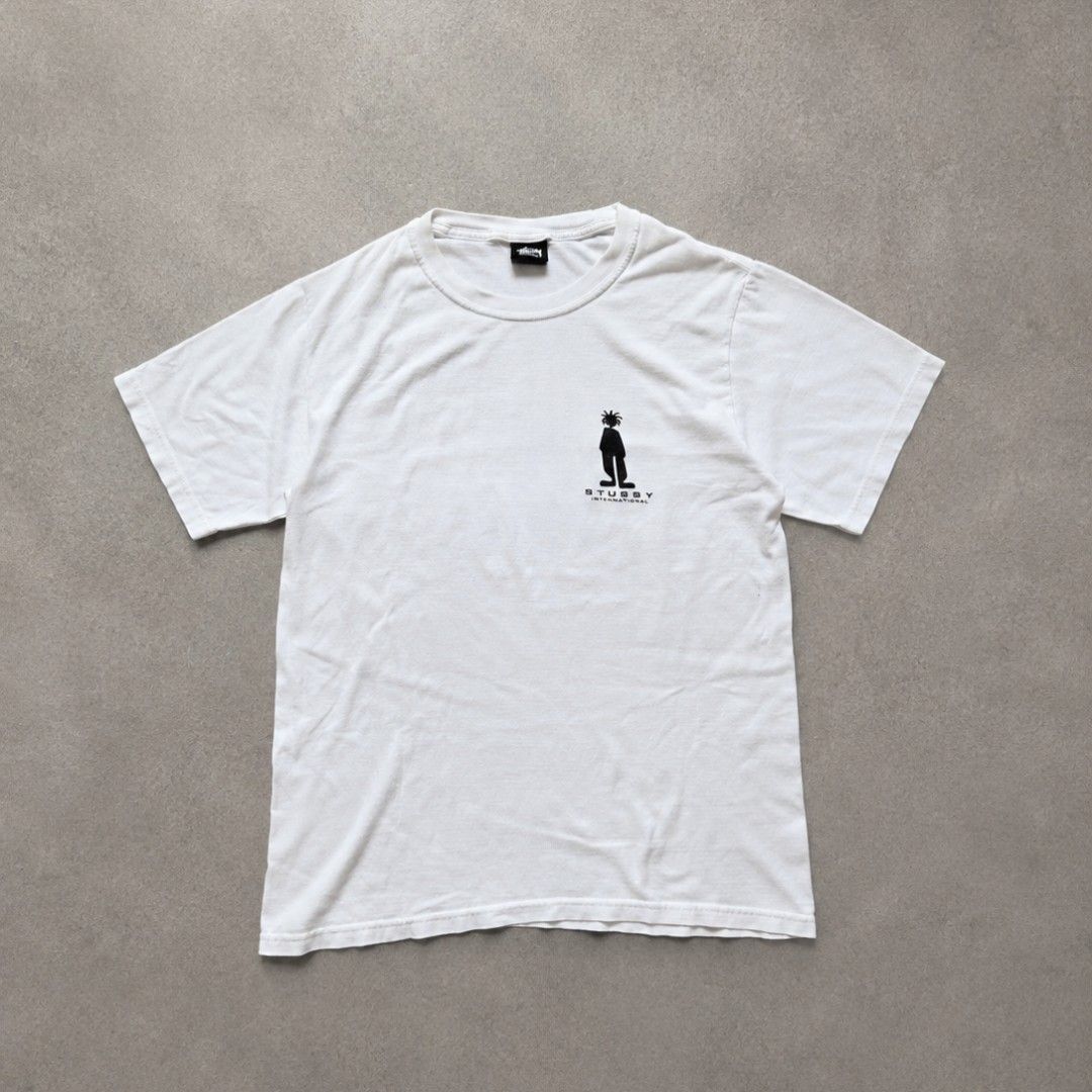 Stussy Stratosphere (Category: Tshirts & Polo Shirts ) located in Rizal. Submitted by stoo_cee (Listing ID 1457004299, Image 1). Description: St*ssy Rastaman Stratosphere Tee 18.5 x 25.5 S 9/10 issue: Stretch hairline of front print 1300 + sf.