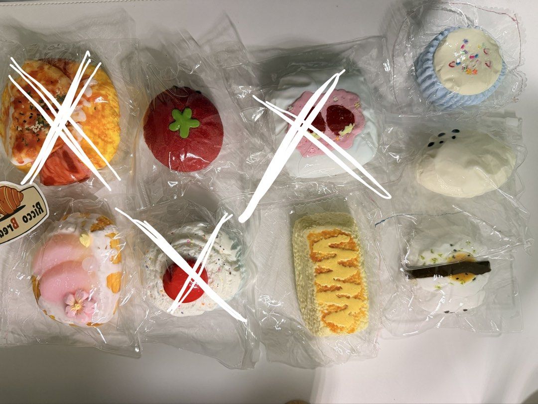 Taba Squishy (Category: Designer & Blind Box Toys) located in Singapore. Submitted by rahrah.1405 (Listing ID 1456184473, Image 4). Description: $2 each Take all for $40.
