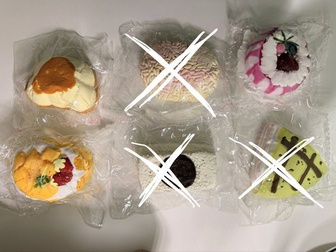 Taba Squishy (Category: Designer & Blind Box Toys) located in Singapore. Submitted by rahrah.1405 (Listing ID 1456184473, Image 3). Description: $2 each Take all for $40.