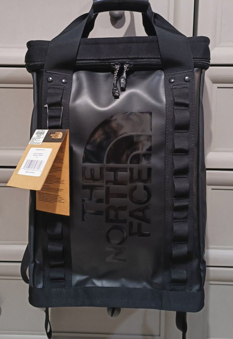 The North Face Black Backpack & Waist Bag Set (Category: Backpacks) located in Quezon City. Submitted by thirdeedimesiv (Listing ID 1457069626, Image 2). Description: - Set includes: The North Face Fusebox explore backpack with freebie waist/fannypack bag. - Both items feature the iconic The North Face logo. - Backpack can fit upto 14" laptop and slim tall water bottles (e.g., Contigo/Aquaflask) on its side pocket. - Versatile for everyday use, s
