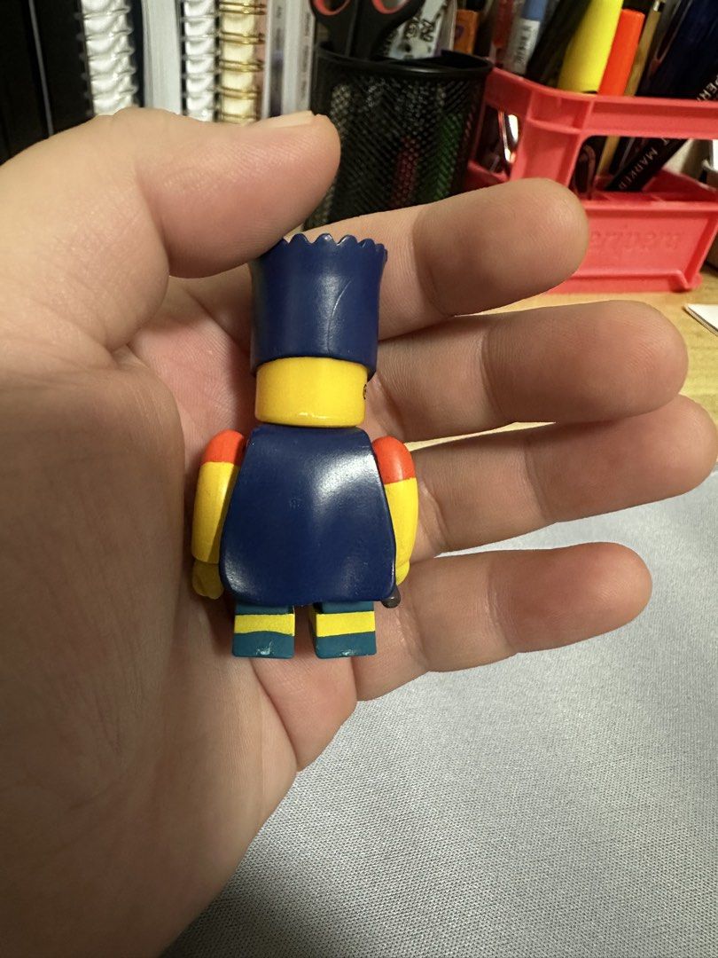 The Simpsons Kubrick (Category: Figurines & Statues) located in Manila. Submitted by specsphmnl (Listing ID 1457098344, Image 2). Description: FOR SALE Bart “Bartman” Simpson Kubrick by Medicom Toy Released in early 2000s Very rare ₱2,000 Meet up Locations: -C. Palanca St., Legaspi Village, Makati -Diokno Blvd., Pasay City near GSIS Building Shipping: Grab or Lalamove (buyer will shoulder shipping fee) .