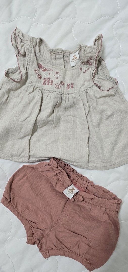 Tiny Button Set (Category: Babies & Kids Fashion) located in Shah Alam. Submitted by husbywifey (Listing ID 1457046046, Image 2). Description: tag 2-3y tapi sesuai 14kilo kbawah. my daughter pakai masa 1y dia 13kilo.