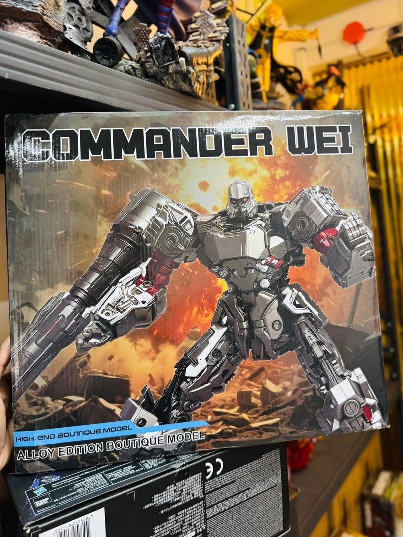Transformers Megatron Commander Wei TC-01 (Category: Figurines & Statues) located in Paranaque City. Submitted by icko007 (Listing ID 1457123229, Image 2). Description: Commander Wei TC-01 Megatron Gandaa nitoo laki pa ng box sheesh Bib complete no issue (Search search Muna para d marami tanong) Price 5.5k. Only No Rush Shipping /Dibs now pay now Location Paranaque Payment Gcash/Bpi Shipping Lalamove/Lbc Buyers Risk / Fee ‼️Seller is not responsi