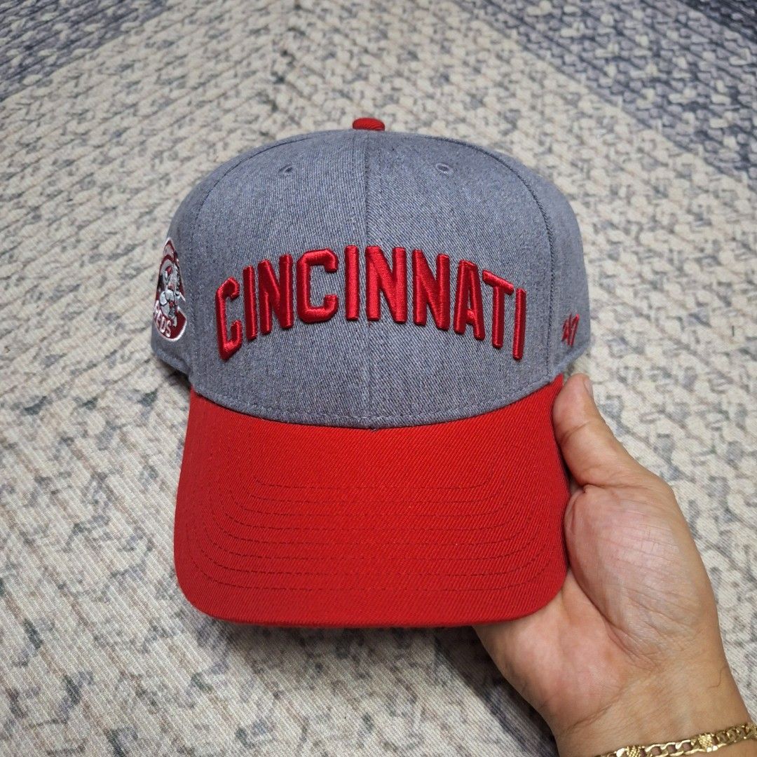 Two tone Cincinnati Reds Granite Script MVP series regular frame snapback cap/hat by 47 brand (Category: Caps & Hats) located in Balagtas. Submitted by capncaps09 (Listing ID 1456980112, Image 2). Description: Two tone Cincinnati Reds Granite Script MVP series regular frame snapback cap/hat by 47 brand brand new legit fresh from Japan 800.