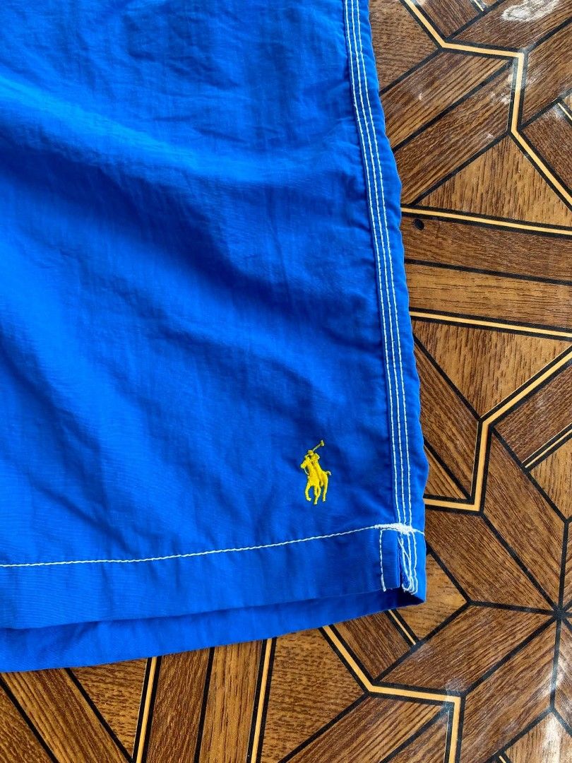 Vintage Ralph Lauren Boardshort (Category: Luxury Apparel) located in Pozorrubio. Submitted by eyannthrift2.0 (Listing ID 1457045840, Image 3). Description: Excellent Condition! Color rate 9.8/10 Issue: cut inner mesh Large on tag waist: 37-39 length: 22 leghole: 13.