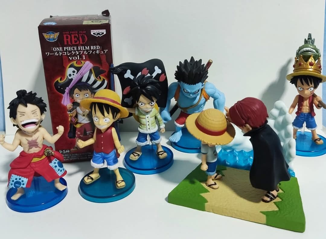 Wcf Luffy Set (Category: Figurines & Statues) located in Pasig City. Submitted by chinkrow73093 (Listing ID 1457113246, Image 1). Description: WCF LUFFY SET BIB/LOOSE .