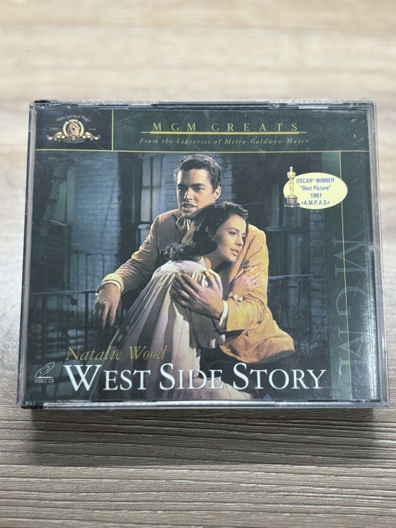 West Side Story (1961) - VCD (Category: CDs & DVDs) located in Quezon City. Submitted by mkportiz (Listing ID 1457003558, Image 1). Description: 📀 Classic Movie VCD 🎬 West Side Story (1961) Original/old VCD copy from the classic era. Perfect for collectors, movie lovers, or anyone who enjoys the nostalgia of physical media. ❤️ Condition: Almost new as I don’t remember being able to watch this at all. 📌 Please note: These are pre-owned vintage 