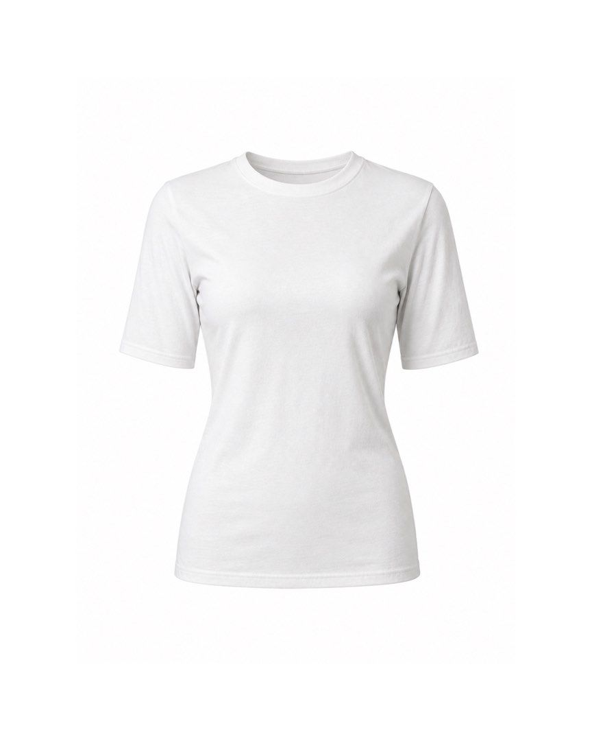 White Slim Fit Cotton T-Shirt (Category: Shirts) located in San Jose. Submitted by paudrobe (Listing ID 1456986597, Image 1). Description: ⋆౨ৎ˚⟡˖ Actual color may vary slightly due to lighting..