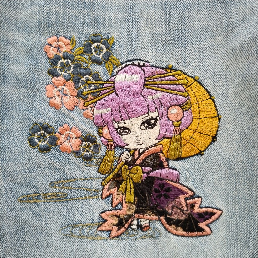 Y2k Osaka Big Train Sakura Jeans (Category: Jeans) located in Dumanjug. Submitted by cebuanaavtg (Listing ID 1457042988, Image 3). Description: Width: 34" Length: 35".