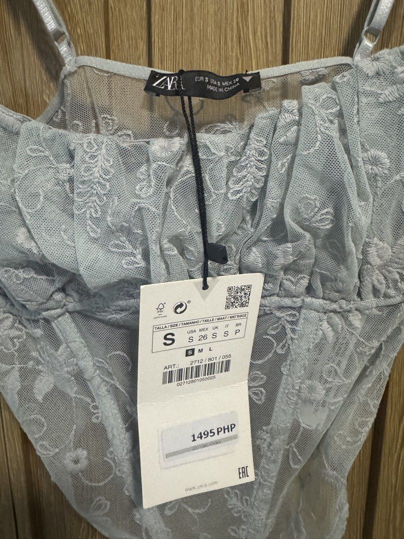 Zara Brand-New Corset Top (Category: Sleeveless) located in Paranaque City. Submitted by prelovedbye__ (Listing ID 1457085549, Image 2). Description: .