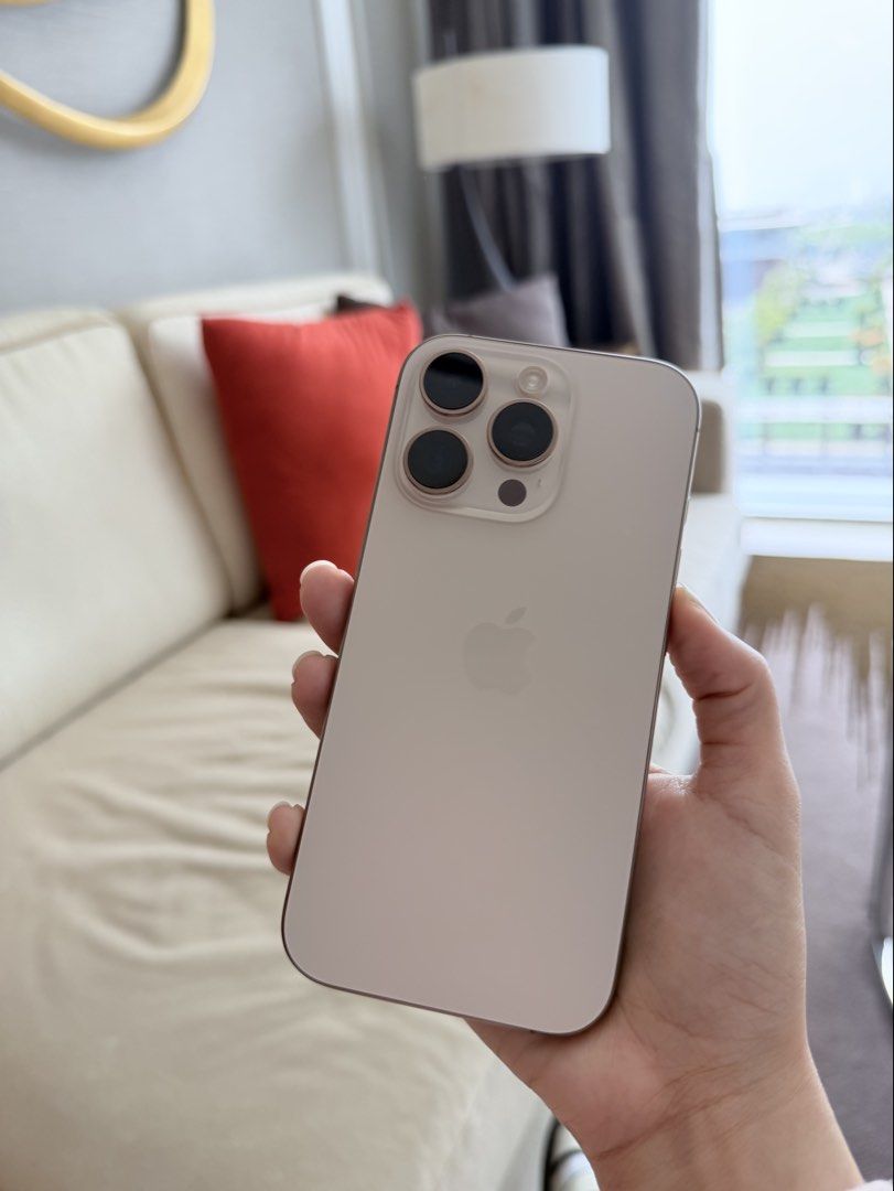 16 pro 128gb (Category: iPhone 16 Series) located in Paranaque City. Submitted by shy_kor (Listing ID 1456854886, Image 2). Description: Iphone 16 pro 128gb 87% batt No repair history Unit only!!! Any sim will do! Reset all you want! (May super duper small scratch lang) dahil sa casing For the fast transaction just DM me! 0976x124x24x07.