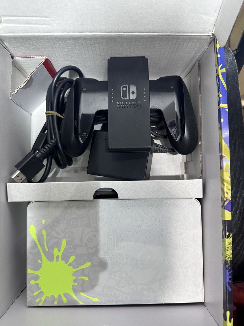 2手90%新 switch oled splatoon3 限定版 （分類：Nintendo 任天堂）位於 Hong Kong。 由 p_54023865 提交（商品編號 1457264867，圖片 3）。簡介： 。
