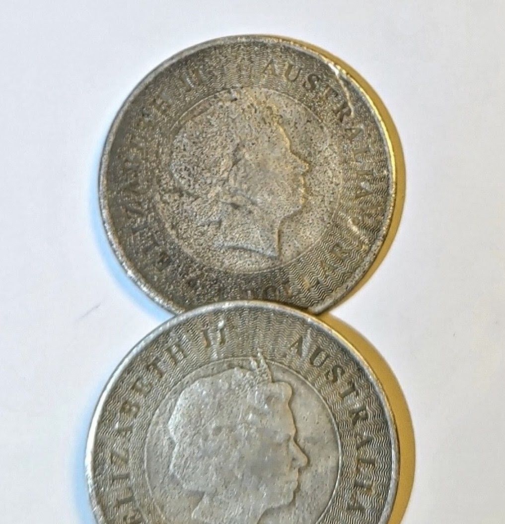 2 x Australian Silver Kangaroo Coins, Authentic 9999 silver (Category: Currency) located in Bocaue. Submitted by zoltanmagy29168 (Listing ID 1457147476, Image 1). Description: - Authentic Australian Coins - Features Queen Elizabeth II on one side - Kangaroo design on the reverse - Ideal for coin collectors - Weight 1: 30.55g - Weight 2: 30.17g -used to make colloidal silver with them, fair price, near to spot -price for two pieces not selling as 