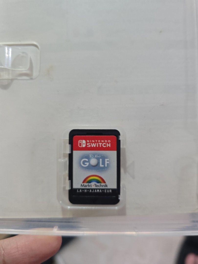 3D Golf for Nintendo Switch (Category: Nintendo) located in Taguig. Submitted by terenceongprc9238 (Listing ID 1457230019, Image 2). Description: 3D Golf for Nintendo Switch for Sale. Up to 4 local players. Case included, slightly used. No lowball offers. Can swap only with Hyrule Warriors (willing to add).