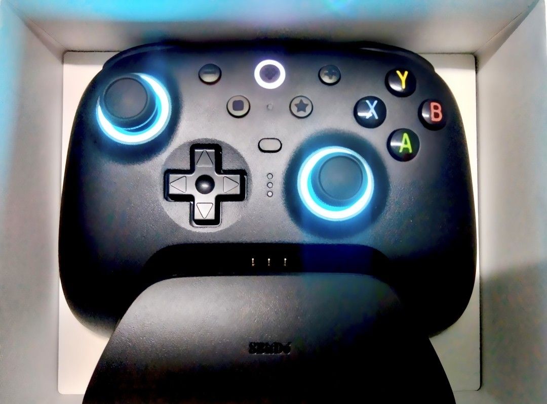 8BitDo Ultimate 2 Wireless Controller Windows Android SteamOS Apple (Category: Controllers) located in Apalit. Submitted by reworkz (Listing ID 1457264883, Image 3). Description: For Sale 8BitDo Ultimate 2 Wireless Controller OPENED ONCE ONLY TO CHECK THE UNIT Compatibility: - Windows PC - Android devices Connection: - 2.4G Wireless - Bluetooth - USB Wired Complete with original box and accessories Location: Apalit, Pampanga Shipping: Lalamove / 