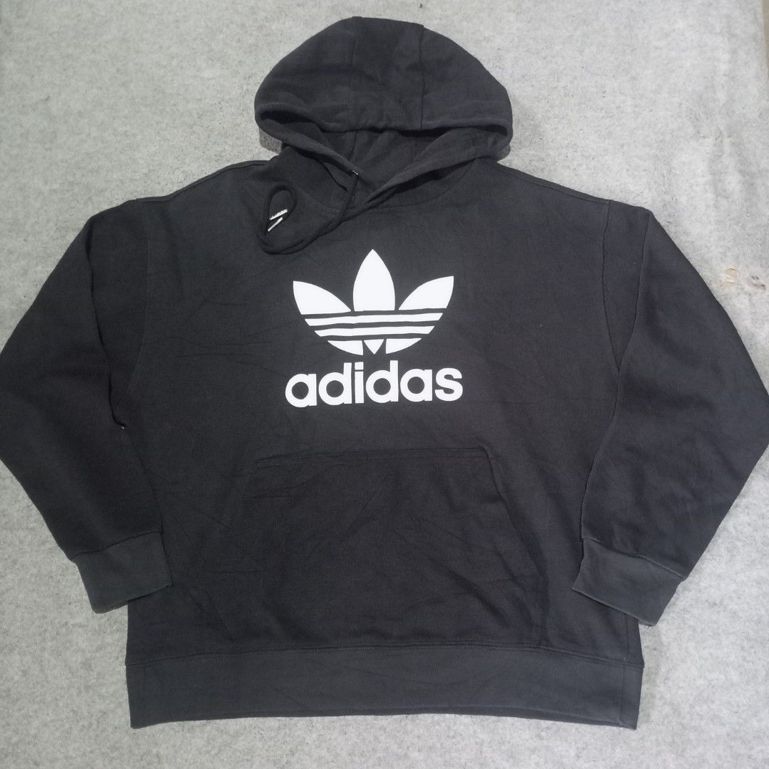 Adidas, trefoil hoodie jacket (Category: Activewear) located in Cebu City. Submitted by sukitriftshop474747 (Listing ID 1457242266, Image 1). Description: Excellent condition s No issue Size Medium 22x27.5 Colorate 9.8 Condition 10.