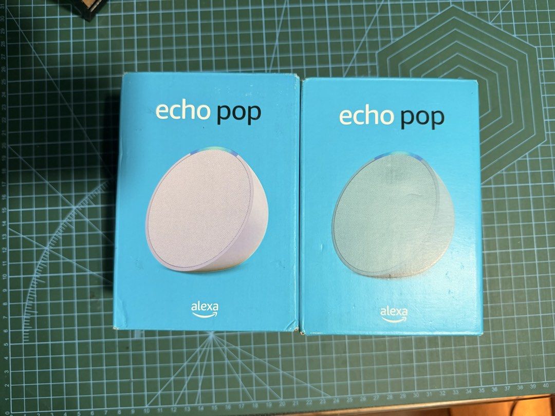 Amazon Echo Pop & Echo Show 5 Smart Devices speaker (Category: Soundbars, Speakers & Amplifiers) located in Manila. Submitted by raintan888 (Listing ID 1457206481, Image 1). Description: For sale: 2 pcs Amazon Echo Pops (Blue, Lavender) + 1 Amazon Echo Show 5 (with display) - All items are brand new and sealed in original packaging. - Ideal for controlling your smart home devices. - Enjoy your favorite music with these smart speakers. - Great val