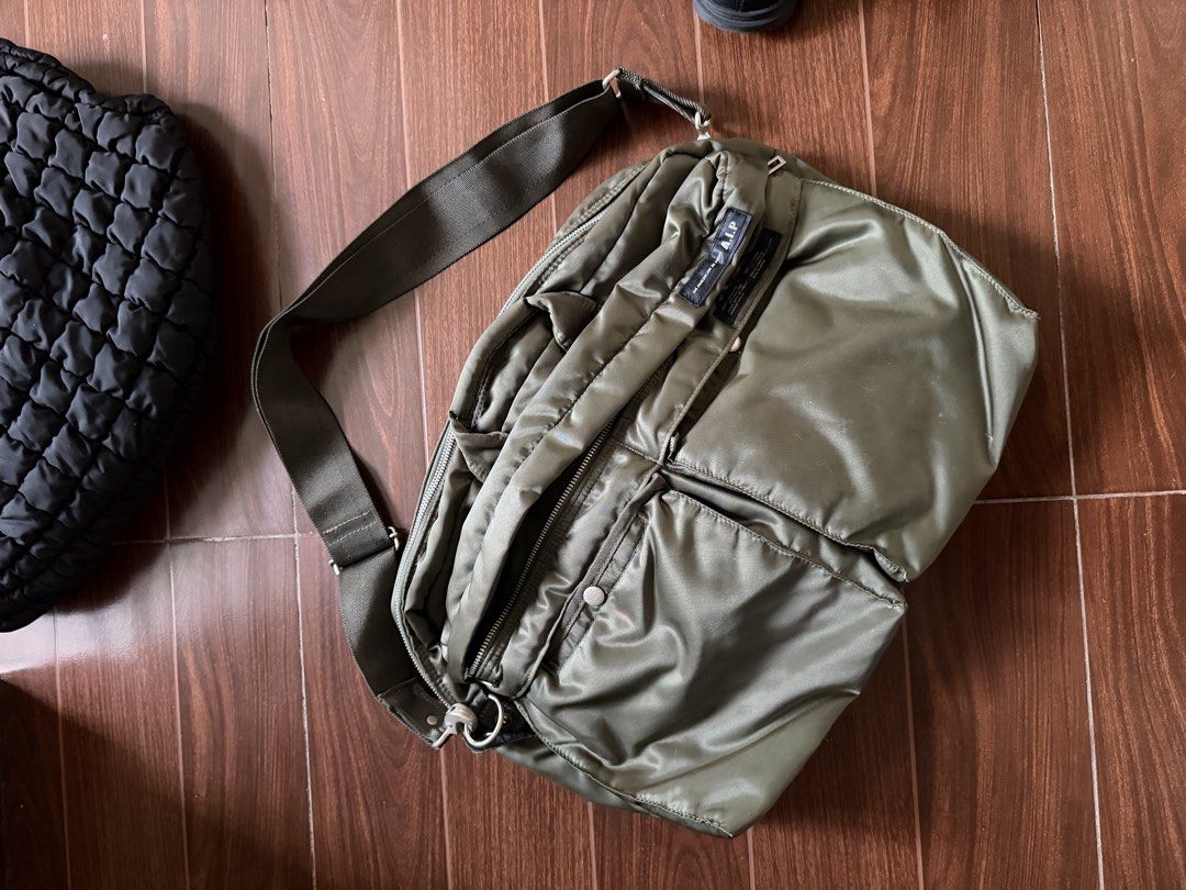 American In Paris convertible bag (Category: Backpacks) located in Manila. Submitted by chattel_mnl (Listing ID 1457234806, Image 1). Description: American In Paris two way bag shoulder bag or backpack packable straps sage green superb quality on par or better than porter no issues 15x20 3500 .