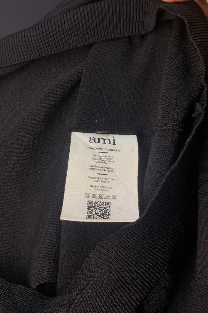 AMI Knitted Polo (Category: Tshirts & Polo Shirts ) located in Davao. Submitted by reclaimed_ph (Listing ID 1457272869, Image 3). Description: - Size XXL on tag - 23 x 26 (stretchy) - 10/10 Color rate - Excellent Condition (almost new) - No issue.