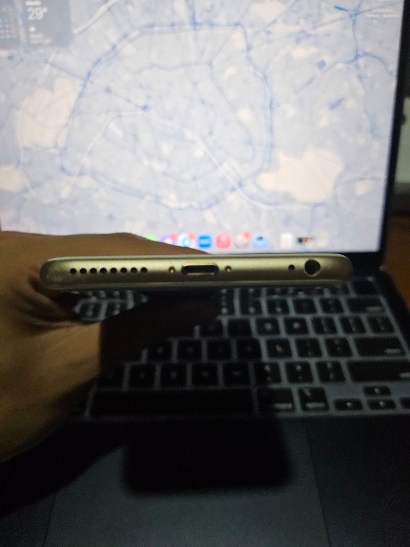 Apple iPhone 6s Plus 32 GB Gold (Category: iPhone 6 Series) located in Maragondon. Submitted by coolmoon-a9a7 (Listing ID 1457237620, Image 3). Description: 2500 + SF *price still negotiable - Battery Health 78% - Comes with original charger - No earpods - No box Please message for more information..