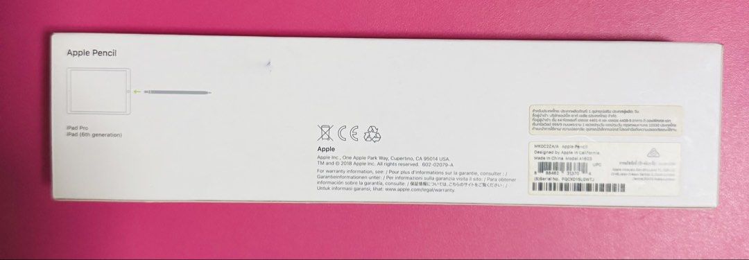 Apple Pencil (Category: Other Gadgets) located in Taguig. Submitted by deklutr_finds (Listing ID 1457237934, Image 2). Description: - Apple Pencil - Compatible with iPad Pro (6th generation) - Original box and accessories included RFS: Lightly used, but defective—very slow charging and gets disconnected. Selling as is. Payment method (payment first policy): GCash, Unionbank Delivery (c/o buyer): Grab, Lalamove, LBC 📍Taguig.