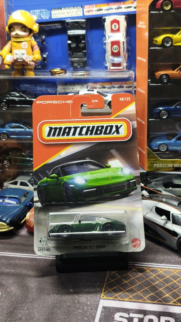Assorted Matchbox Cars (Category: Vehicle & Diecast Models) located in Cainta. Submitted by hanseefansee (Listing ID 1457293924, Image 3). Description: Nissan GTR - ₱250 (1 available) Toyota Supra - ₱ 170 each (3 available) Porsche 911 Targa - ₱160 (1 available) Porsche 911 Rally -₱ 150 (2 available non-mint card) Porsche 911 Cabriolet - ₱160 (2 available) Toyota Hilux - ₱160 (1 available) Mazda RX-8 - ₱150 (1 available) Mazda 3 - ₱ 170 (1 availa