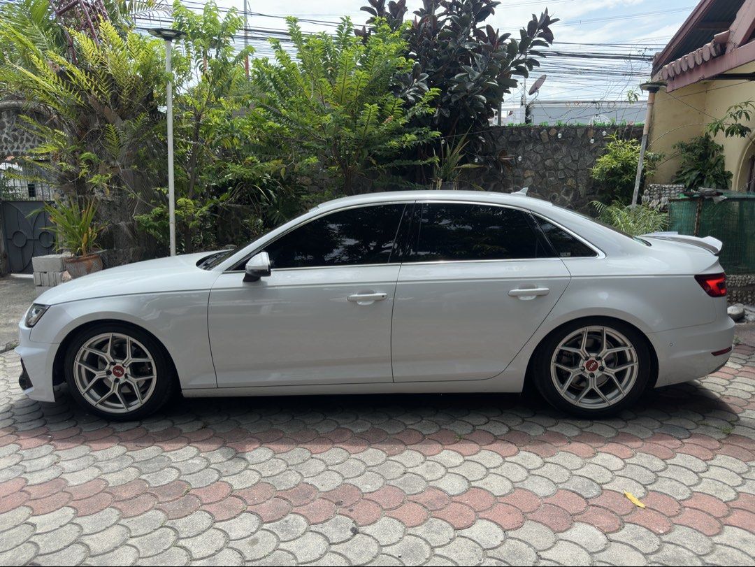 Audi A4 Sedan 2.0 Turbo (A) (Category: Used Cars) located in Bacoor. Submitted by rare_02 (Listing ID 1457305085, Image 3). Description: For Sale / Swap 2017 Audi A4 TDI 2.0 DIESEL 7 Speed Automatic 40k Mileage Dual Aircon Push Start Upgraded to Audi S Series Bumper Registered under our name No Issue Open for Swap to Toyota Prado, FJ Cruiser, Wrx/Civic RS Turbo, IS350, 86, Brz, Mx5, Fortuner, Raptor, etc. 950k or leave best offer. Loc: Bacoor,Cav