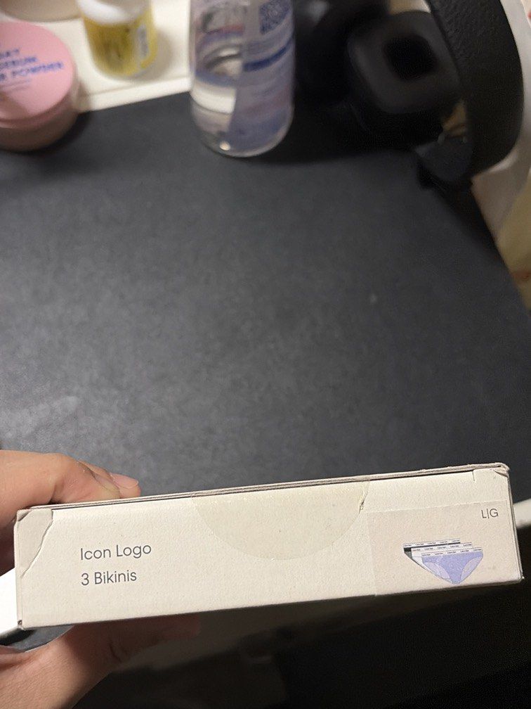 Authentic: Calvin Klein Icon logo Panty (Category: Undergarments & Loungewear) located in Manila. Submitted by prlv_mnl (Listing ID 1457287599, Image 3). Description: New, 3 pack of authentic calvin klein undies, cotton, unused or anything. Boxed sealed af..