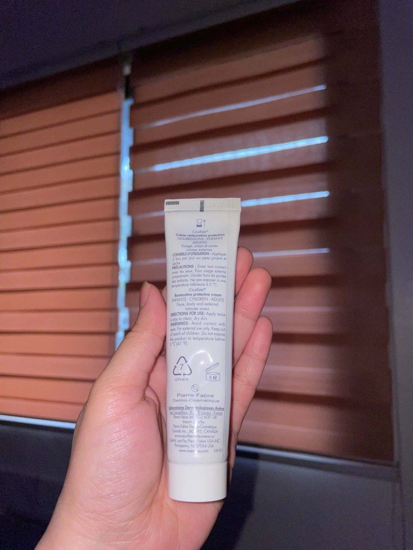 Avene Cicalfate+ Restorative Protective Cream (Category: Face Care) located in Manila. Submitted by rizmnl (Listing ID 1457325966, Image 2). Description: Avene Cicalfate+ Restorative Protective Cream Soothes and protects delicate, sensitive skin 40ML Used once or twice only Bought from my derma.