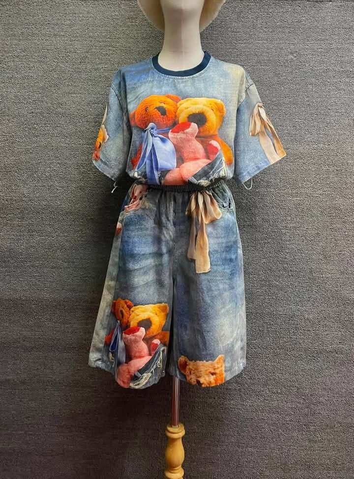 Bear terno tokong (Category: Sets or Coordinates) located in Manila. Submitted by raredeer-4deb4e (Listing ID 1457179137, Image 2). Description: can fit upto xxl.