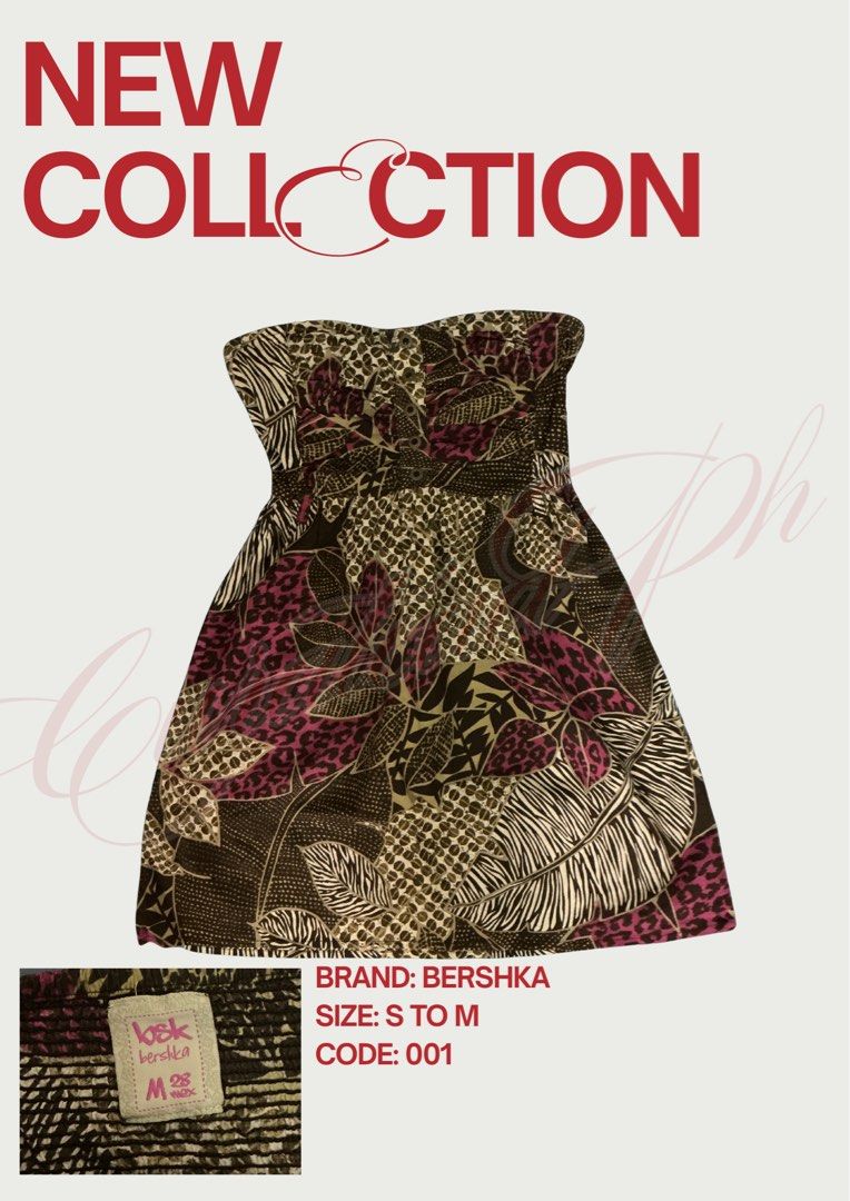 Bershka Leopard Print Halter Dress (Category: Dresses) located in Rizal. Submitted by curatead.ph (Listing ID 1457159810, Image 1). Description: Y2K-inspired leopard print halter dress with a fitted silhouette. Brand: Bershka • Size: S to M ✧curated preloved clothing ✧ imported finds ✧ ~ All items are posted with actual photos ~ Measurements available upon request ~ No WW / modeling pics.