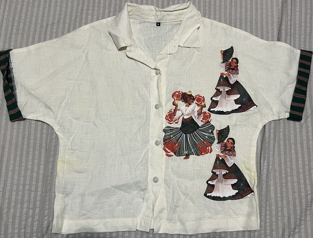 Binibini Marikit Button-Down Polo Blouse (Category: Blouses) located in Makati City. Submitted by kaaiii_9 (Listing ID 1457251383, Image 1). Description: Polo blouse, worn only once and still in good condition. Has some yellowing spots due to storage. Original condition otherwise well-maintained. Will not entertain lowball offers. 📍Makati City (Can do meetups at Circuit Makati) 🛵 Lalamove.