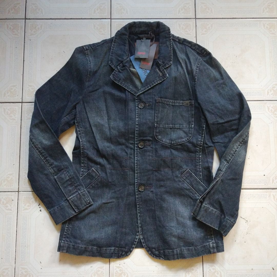 BNew Esprit Denim Chore Jacket L (Category: Coats, Jackets and Outerwear) located in Pasay City. Submitted by denimdude.ph (Listing ID 1457232735, Image 1). Description: .