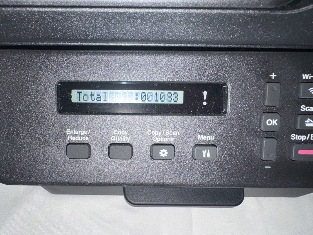 Brother DCP-T730DW Wireless (Category: Printers, Scanners & Copiers) located in Makati City. Submitted by paulsellsstuff (Listing ID 1457313150, Image 3). Description: FOR SALE: Brother DCP-T730DW Wireless Refill Tank Inkjet Printer with Scanner ADF (Auto Document Feeder) and Duplex printing. Low page count (1,084). Ink tank refilled once with Brother ink. Comes with the original box and active warranty. Bought in Feb. 2026. Meetup at Power Plant
