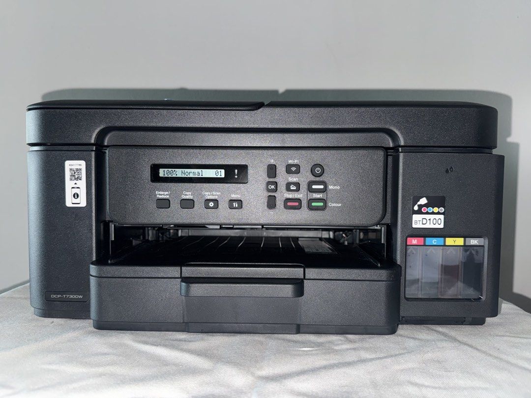 Brother DCP-T730DW Wireless (Category: Printers, Scanners & Copiers) located in Makati City. Submitted by paulsellsstuff (Listing ID 1457313150, Image 1). Description: FOR SALE: Brother DCP-T730DW Wireless Refill Tank Inkjet Printer with Scanner ADF (Auto Document Feeder) and Duplex printing. Low page count (1,084). Ink tank refilled once with Brother ink. Comes with the original box and active warranty. Bought in Feb. 2026. Meetup at Power Plant
