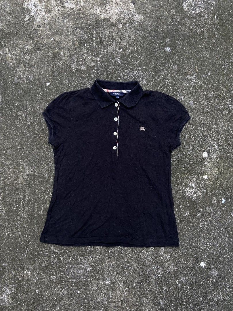 Burberry London (Category: Blouses) located in Cavite. Submitted by redkey27 (Listing ID 1457275529, Image 1). Description: Burberry London very good condition need wash Width 15 Length 19 699 free shipping fee.