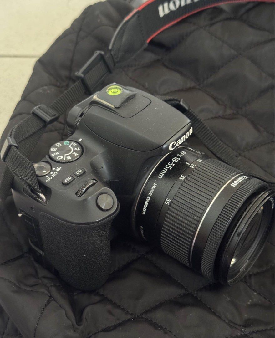Canon EOS 200D DSLR Camera with 18-55mm Lens (Category: Cameras) located in Manila. Submitted by gian_timoteo (Listing ID 1457307422, Image 2). Description: - Canon EOS 200D DSLR Camera - Includes Canon EF-S 18-55mm lens with image stabilizer - Fully articulating (flip-out) screen - Ideal for beginners and everyday photography - Reliable and user-friendly DSLR.