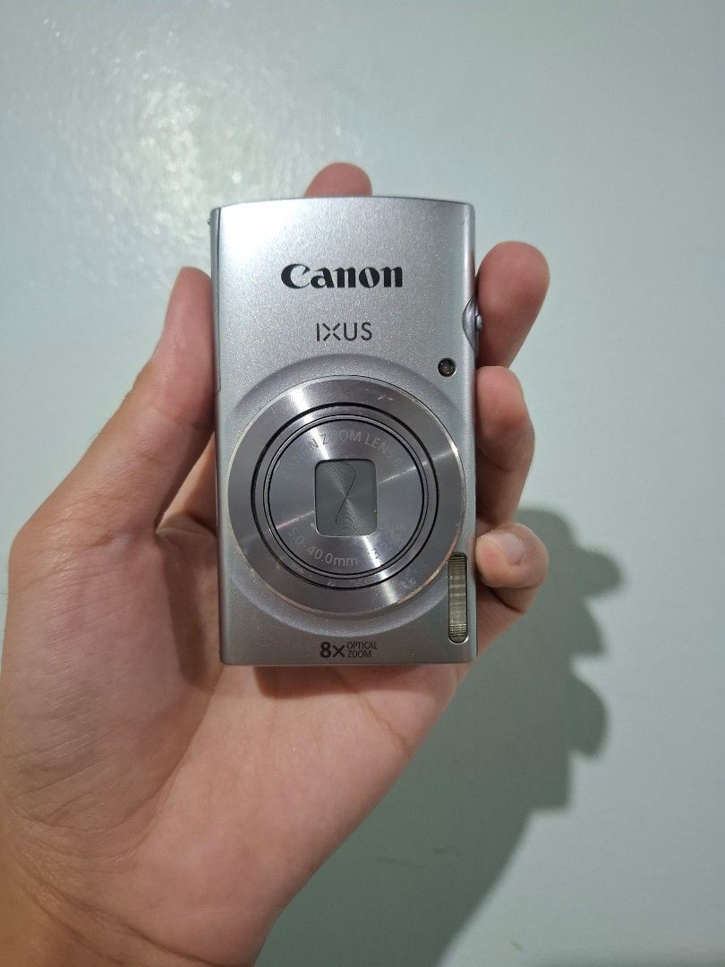 Canon Ixus 145 (Category: Cameras) located in Dagupan City. Submitted by gadgets_by_pxtrade (Listing ID 1457270292, Image 1). Description: Canon IXUS 145 SALE: 6 999 + sf Features: Compact & stylish digicam 16 MP CCD sensor 8x Optical zoom HD video recording Great for that classic digicam look Body condition: 7.5/10 — with signs of usage. No port cover. All functions are working with no known issues. Inclusions: Pouch SD card Beaded strap Clip Ch