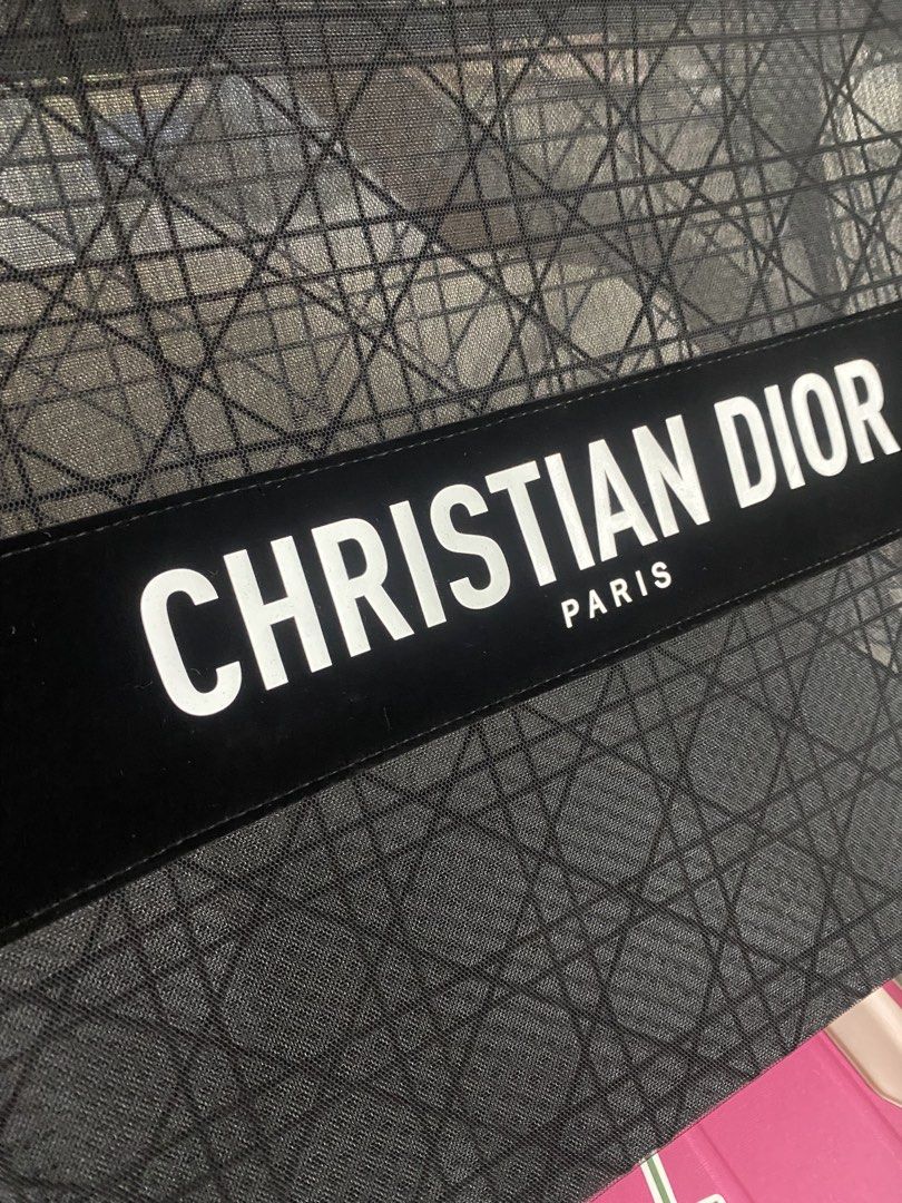 CD tote bag (Category: Luxury Bags & Wallets) located in Manila. Submitted by gaelcloset (Listing ID 1457284850, Image 3). Description: brand new, sealed. etong nasa pic akin po yan, pero yung ibebenta ko is yung bago. original vip gift from dior perfume/beaute spacious, pwedeng pang outing, can fit 16” laptop. ps: NO COD allowed (payments are via gcash and bank transfer only) .