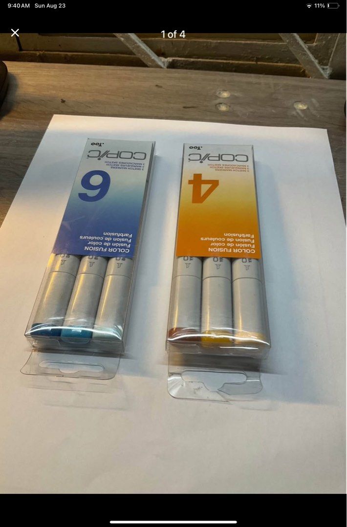 Copic sketch markers Las Pinas (Category: Craft Supplies & Tools) located in Las Pinas. Submitted by janucarlo (Listing ID 1457148319, Image 1). Description: Slightly used Ilang beses lang nagamit.